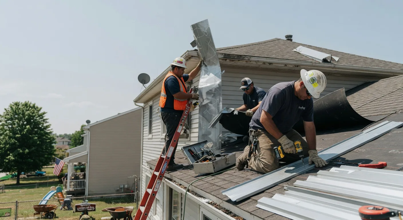 Metal Roof Repair in Ghent, WV